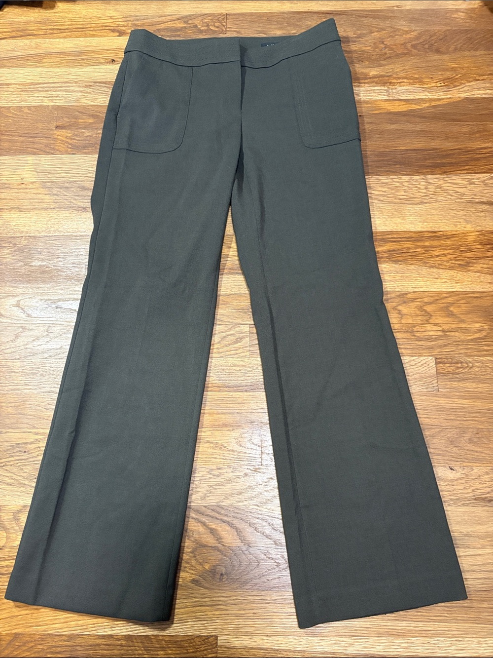 LOFT Olive green julie trouser pants